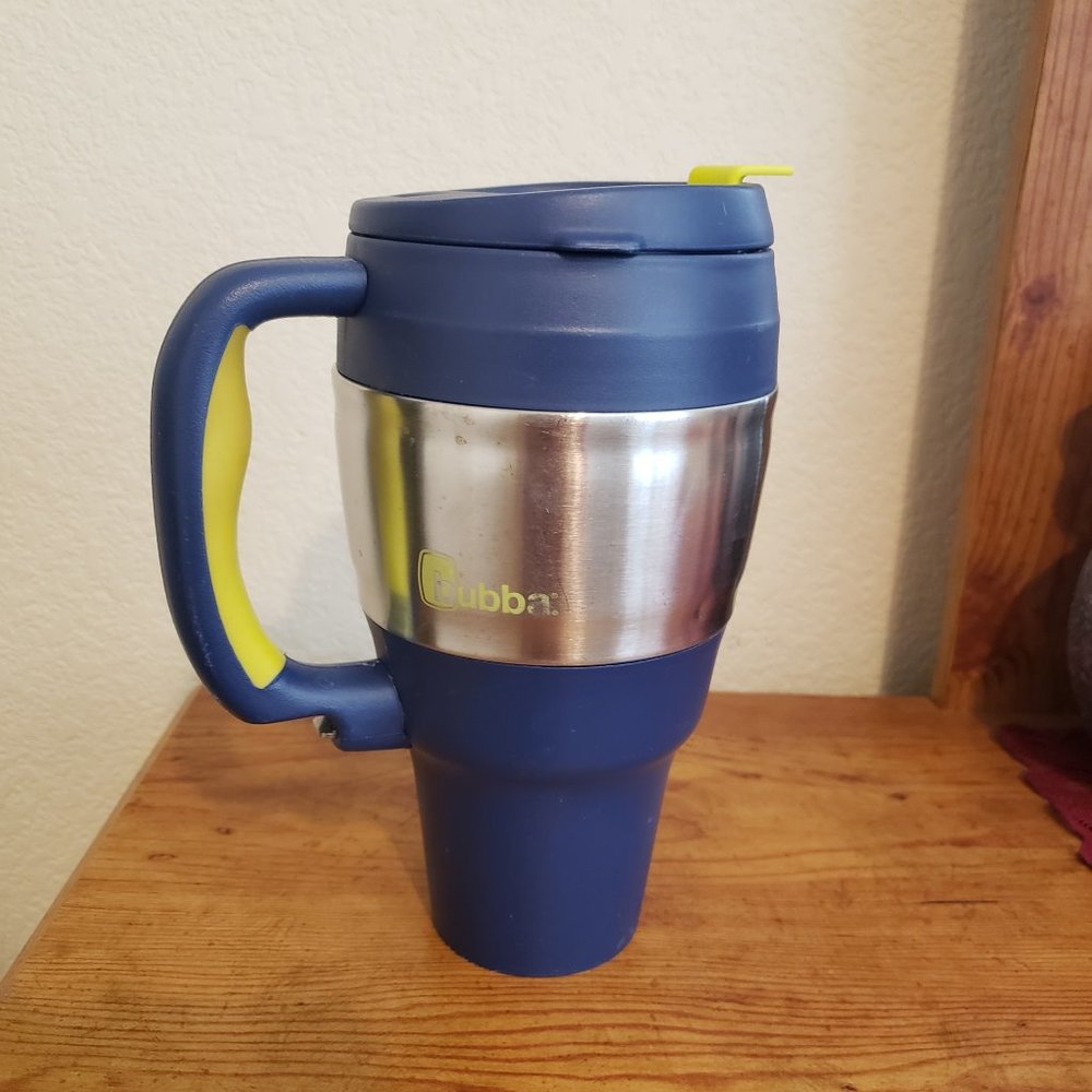 💋Bubba Blue/Silver 32 Oz Mug w/lid